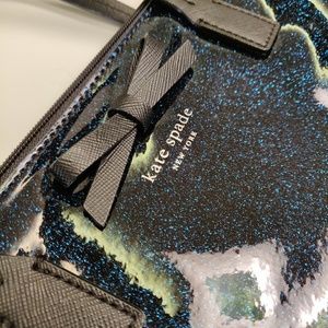 💲⬇️💖Kate Spade Blue Sparkle Handbag